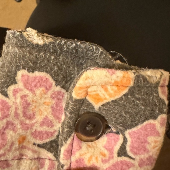 free people charcoal combo jacket shacket size XS - Picture 11 of 12